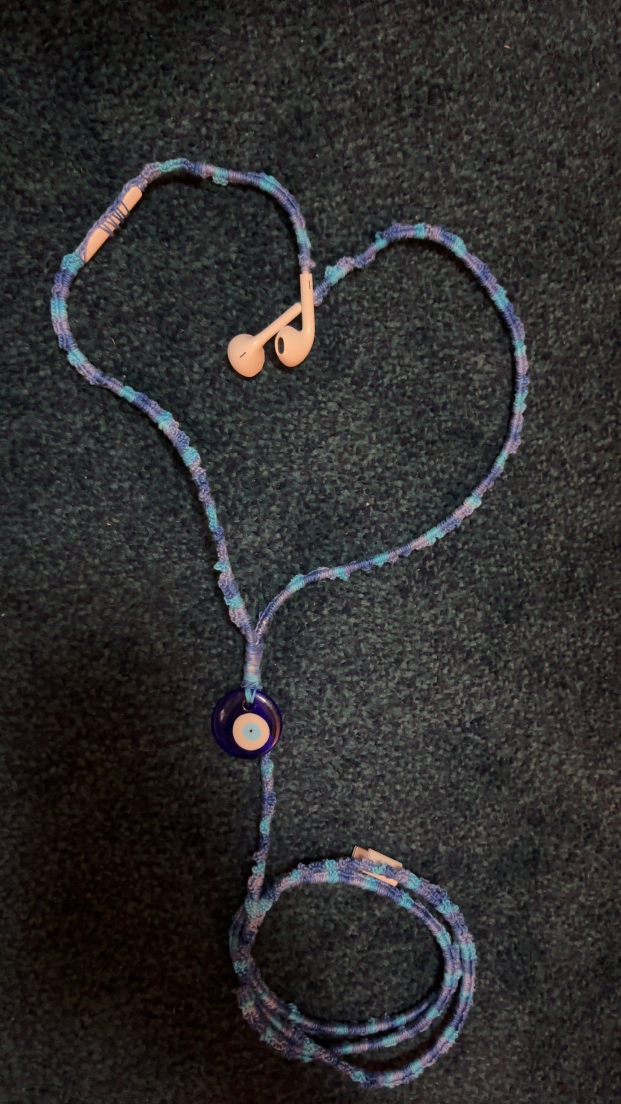 Crochet Wired Apple Headphones